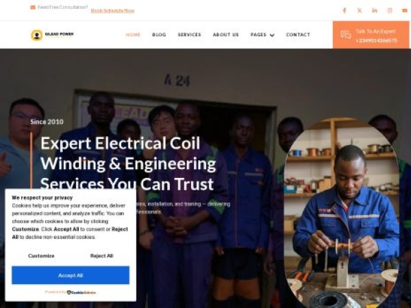 gileadpowerengineeringltd.com