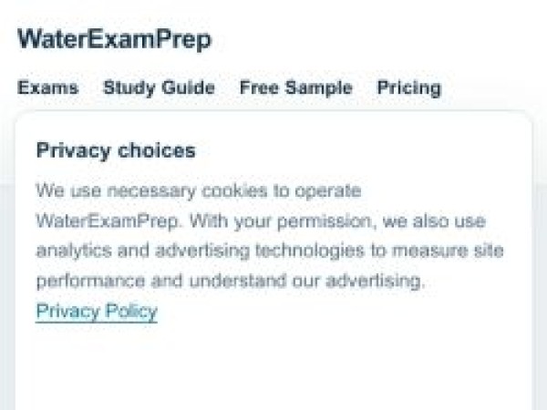 waterexamprep.com